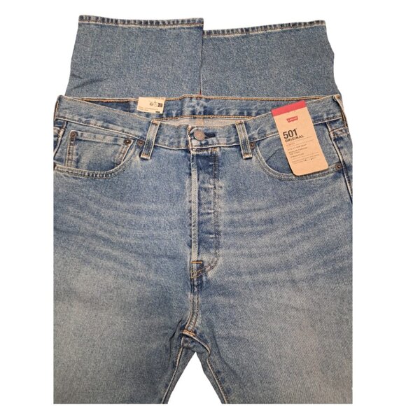 NWT Levi’s 501 Original Fit Men’s Jeans | The Ben - Medium Wash | Multiple Sizes - Picture 3 of 13